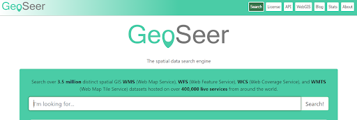 GeoSeer.net Geospatial Data Search Engine